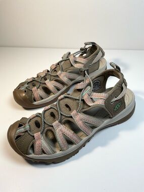 KEEN Waterproof Hiking Sandals Womens Size 7 Outdoor Comfort Trail Shoes